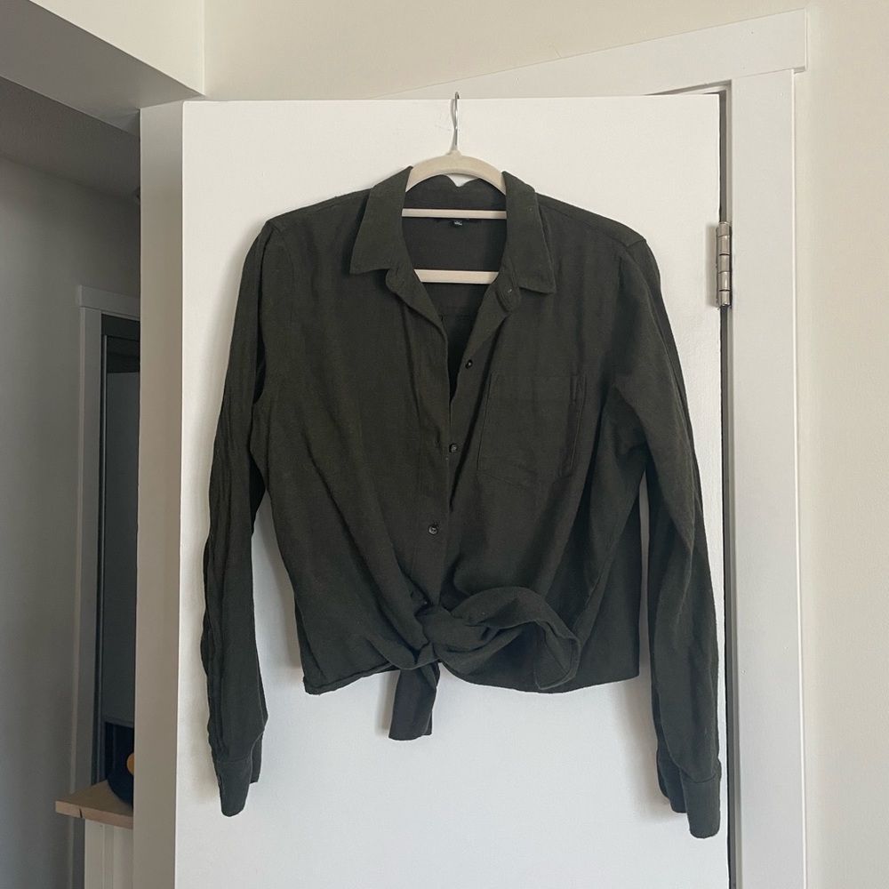 Madewell cotton button up
